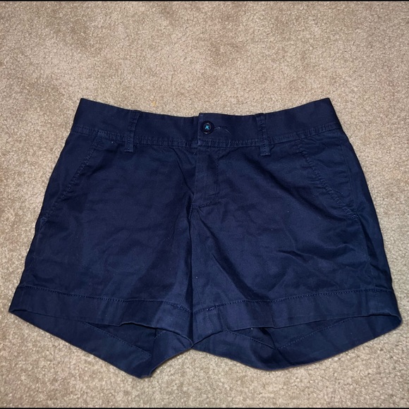 (Lizzy Pulitzer Dark Blue Callahan High Waist shorts size 2 - Picture 3 of 13